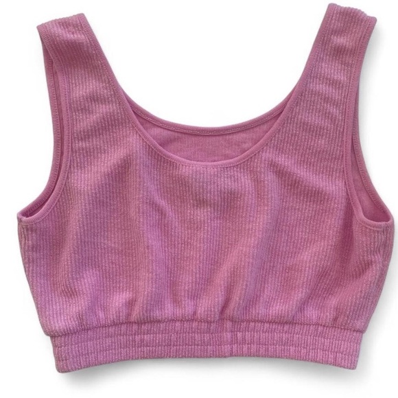 Hello Kitty Pink Ribbed Tank Top - Picture 2 of 2